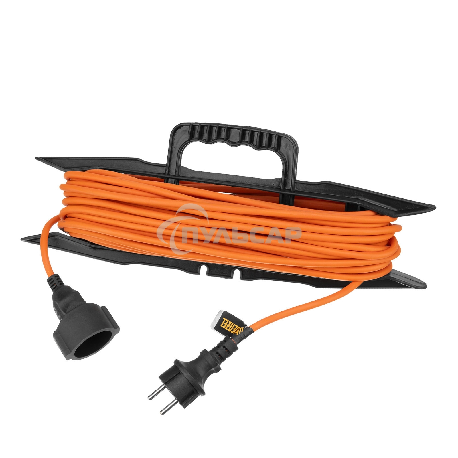 Удлинитель-шнур силовой Garden Series, ПВС, 20м, 1 розетка 3*1,5 мм Denzel