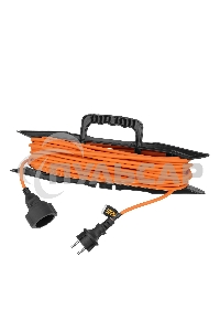 Удлинитель-шнур силовой Garden Series, ПВС, 20м, 1 розетка 3*1,5 мм Denzel