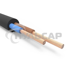 Кабель силовой гибкий КГтп-ХЛ 2х2,5 мм² 100 м ГОСТ 24334-80, ТУ 3544-016-22901100-2015 Кабель силовой гибкий КГтп-ХЛ 2х2,5 мм² 100 м ГОСТ 24334-80, ТУ 3544-016-22901100-2015