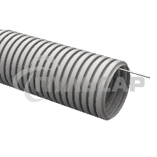 Труба гофрированная IEK ПВХ d 20 с зондом (100 м) 106381