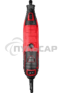 Гравер электрический, ЗУБР ЗГ-160 КН41, 220В, 160 Вт, 3.2 мм, 15000-35000 об/мин, набор насадок, цанг и державок, гибкий вал, штатив, 41 предмет, кейс