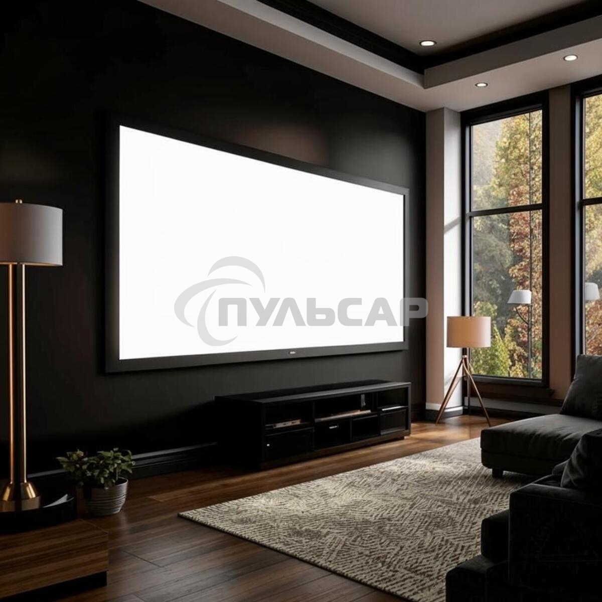 Экран для проектора S'OK SCFRV-221x125 100