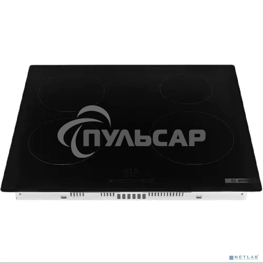 Индукционная варочная панель Bosch Serie 4 PUE611BB5E, индукционные, независимая, черный