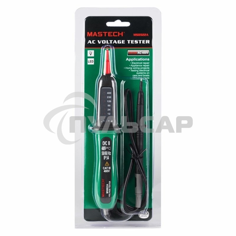 Индикатор напряжения MS8922A MASTECH 13-1204 SDS