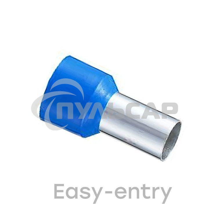 Наконечник штыревой втулочный изол. НШвИ 16.0-12 (уп.50шт) EKF nhvi-16.0-12