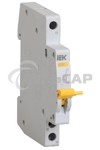 Контакт состояния КС47 новая серия на DIN-рейку ИЭК Iek MVA01D-KS-1