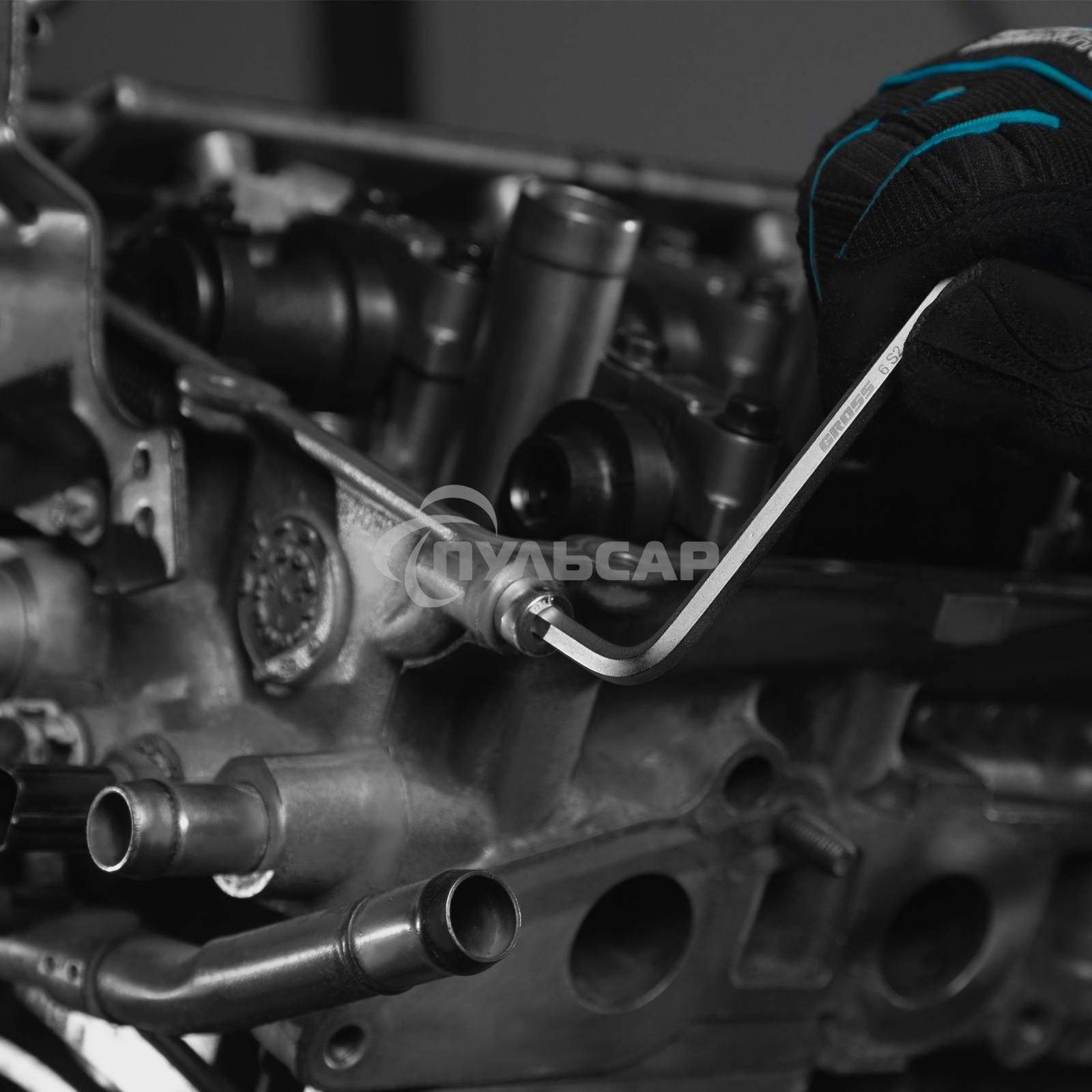 Набор инструментов Gross 78 пред., 120 зубьев, CrV, 1/4, 1/2 14148