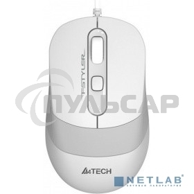 Комплект клавиатура + мышь A4Tech Fstyler F1010 клав:белый/серый мышь:белый/серый USB Multimedia