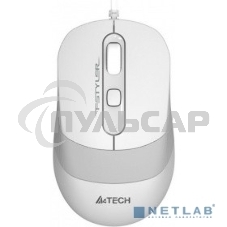 Комплект клавиатура + мышь A4Tech Fstyler F1010 клав:белый/серый мышь:белый/серый USB Multimedia