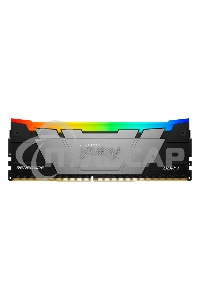 Оперативная память Kingston Fury Renegade, DDR4, 16Gb (2x8Gb), 3200MHz, CL16, DIMM, с радиаторами, RGB, черный