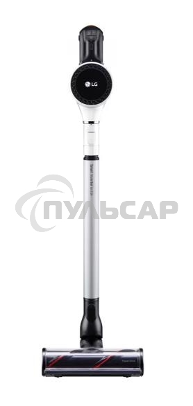 Пылесос вертикальный LG A9N-PRIME белый, питание от аккумулятора, 160 Вт, уборка сухая, пылесборник 0.44 л, работа от АКБ max 50 мин