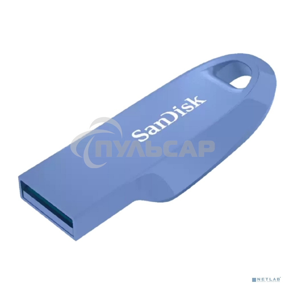 Флешка USB 128 Gb SanDisk CZ550 Ultra Curve, USB 3.2 Blue