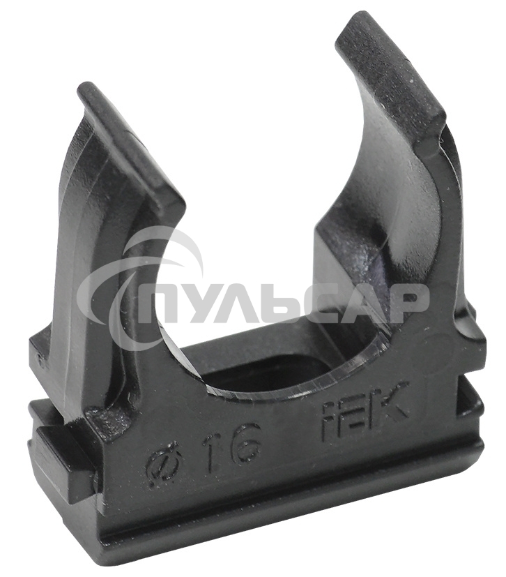 Держатель с защелкой CF16 IEK черный CTA10D-CF16-K02-100