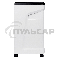 Шредер ГЕЛЕОС УМ26-2, (DIN P-2), полоса 3,9мм, 17-21 лист (70г/м2), CD/пл.карты/скрепки/скобы, 26 литров