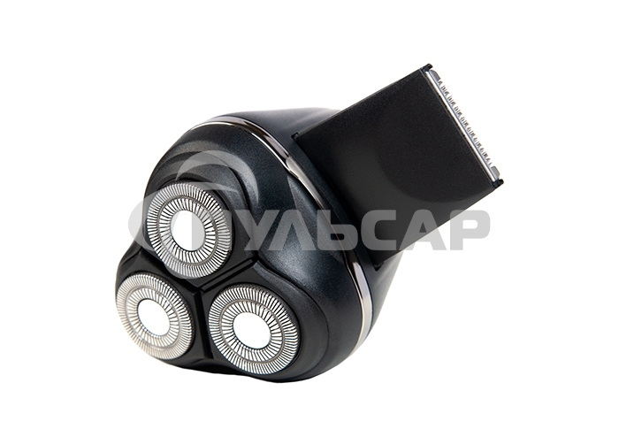 Электробритва Centek CT-2166 (хром/черный) ротор, АККУМУЛЯТОР + РАБОТА ОТ СЕТИ,триммер