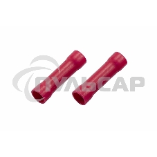 Соединительная гильза изолированная L-32 мм 6-10 мм² (ГСИ 10/ГСИ 6,0-10,0) красная Rexant
