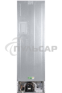 Холодильник Maunfeld MFF200NFW белый глянц. двухкамерный 271/106л морозилка снизу