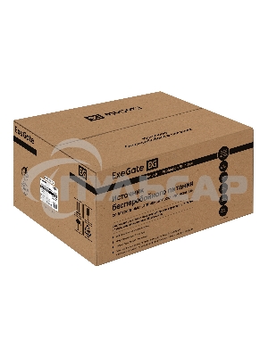 Источник бесперебойного питания (инвертор, синус, для котла, настенный) ExeGate FineSine SX-7000.LCD.AVR.2SH.T 7000VA/5000W, чистая синусоида, цветной LCD-дисплей, AVR, 2*Schuko+клеммы, линейно-интерактивный, внешняя батарея 48В до 200А·ч (поставляется от