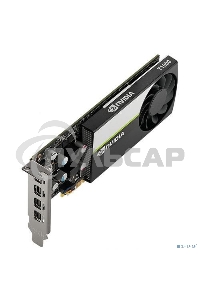 Видеокарта NVIDIA T1000 4G, long bracket and short bracket together