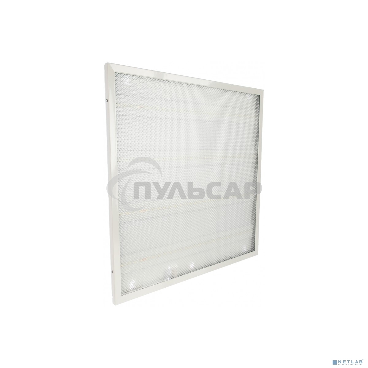 Светильник светодиодный Gauss IP20 595*595*19мм 36W 2950lm 6500K офисный призм. рассеиватель 1/4