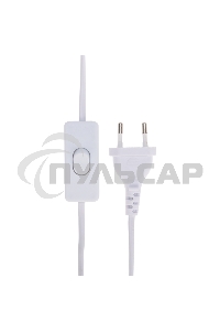 Светильник декоративный настольный Форте, основание дуга под золотой мрамор, бежевый абажур, цоколь Е27, 60Вт Rexant