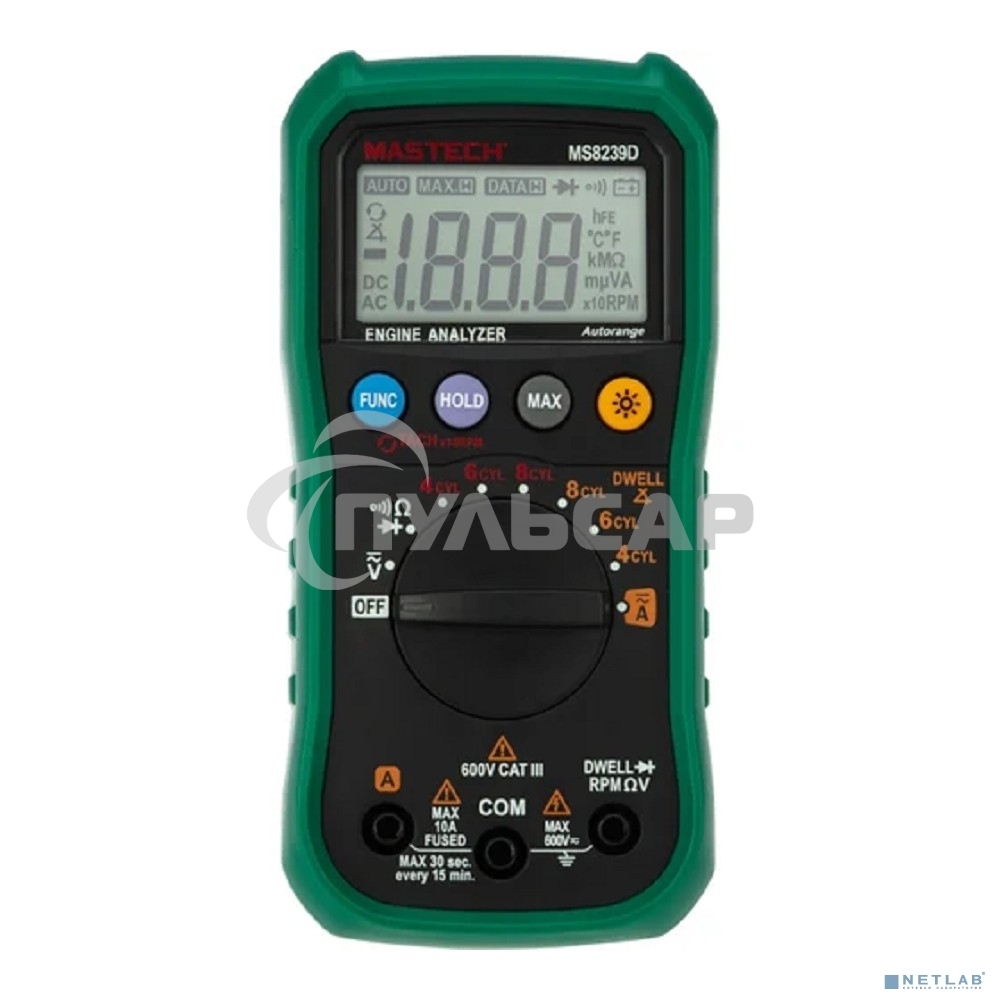 Автомобильный мультиметр MASTECH MS8239D