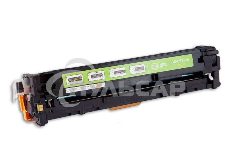 Картридж лазерный Cactus CS-CF212A желтый (1800 стр.) для HP LaserJet Pro 200 M251/M276