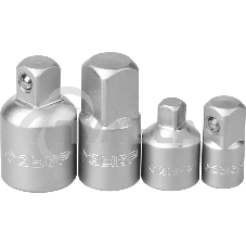 Набор ЗУБР МАСТЕР 27710-H4Адаптеры переходные для торцовых головок. 4шт