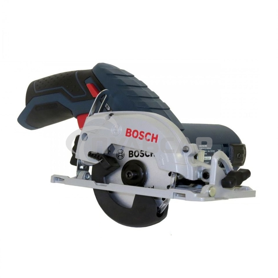Пилы электрические сабельные, ленточные, Лобзики Bosch GKS 10,8 V-LI 06016A1001 Пила циркулярная аккумуляторная диаметр диска 85мм, скорось вращения 1400 об/мин,напряжение аккум 10.8 В,емкость аккум 2А*ч,вес 1.2кг