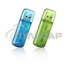Флешка USB Silicon Power R/W 64 Gb Helios 101 SP064 Gb,UF2101V1B USB 2.0 синий
