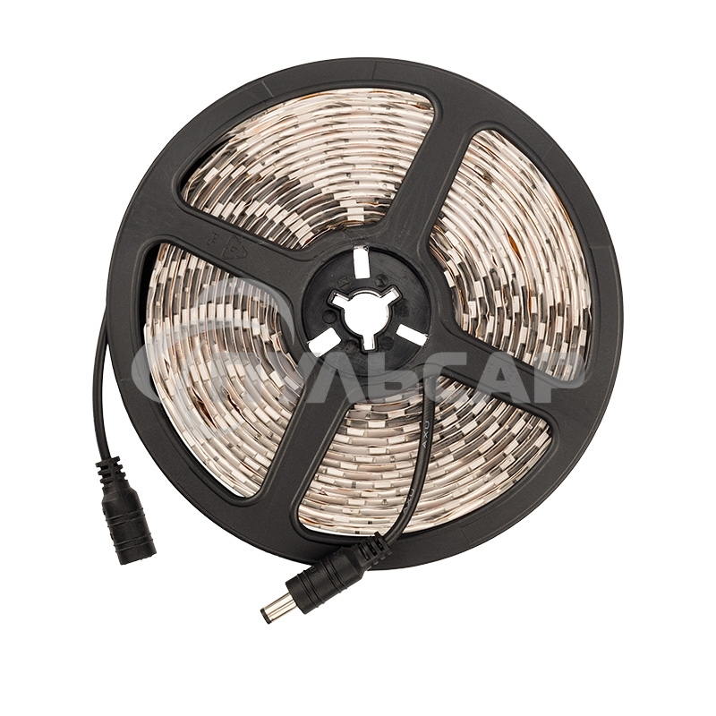 Лента светодиодная силикон, 10 мм, IP65, SMD 5050, 60 LED/m, 12 V, цвет свечения теплый белый