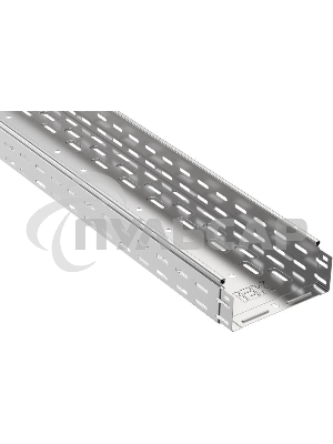 Лоток листовой перфорированный 300х80 L3000 сталь 0.8мм ИЭК CLP10-080-300-3