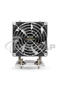 Кулер для процессора ExeGate ESNK-P0064AP4.PWM.4U.SP3.Cu серебристый, 92 мм, алюминий/медь, 3800 об/мин, 44 дБ, 4 pin, 280 Вт, 125.4 мм