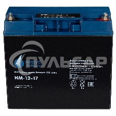 Батарея Парус-электро HM-12-17 (AGM/12В/17,0Ач/,болт M5)