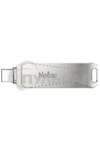 Флешка USB Netac U782C NT03U782C-128G-30PN dual USB 3.0+TypeC 128 Gb, retail version