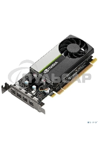 Видеокарта NVIDIA T1000 4G, long bracket and short bracket together