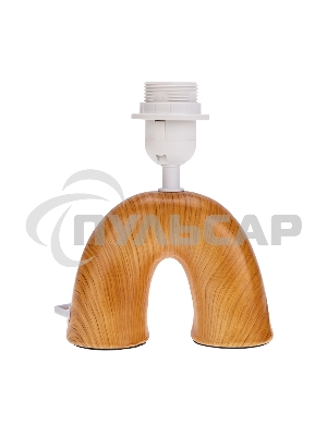 Светильник декоративный настольный Форте, основание дуга под золотой мрамор, бежевый абажур, цоколь Е27, 60Вт Rexant