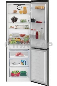 Холодильник Beko B3RCNK362HG серый двухкамерный 220/100л морозилка снизу, No Frost
