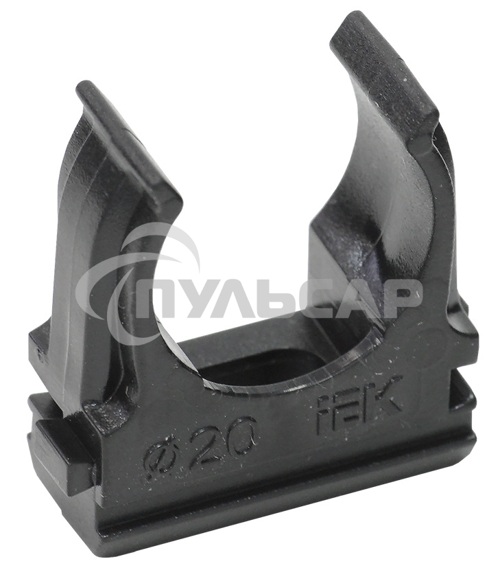 Держатель с защелкой CF20 IEK черный CTA10D-CF20-K02-100