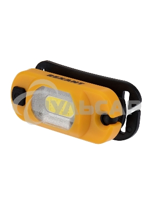 Налобный фонарь поворотный на шарнире 100%, 50%, красный свет, пульсирующий красный; встроенный аккумулятор, (USB кабель в комплекте)