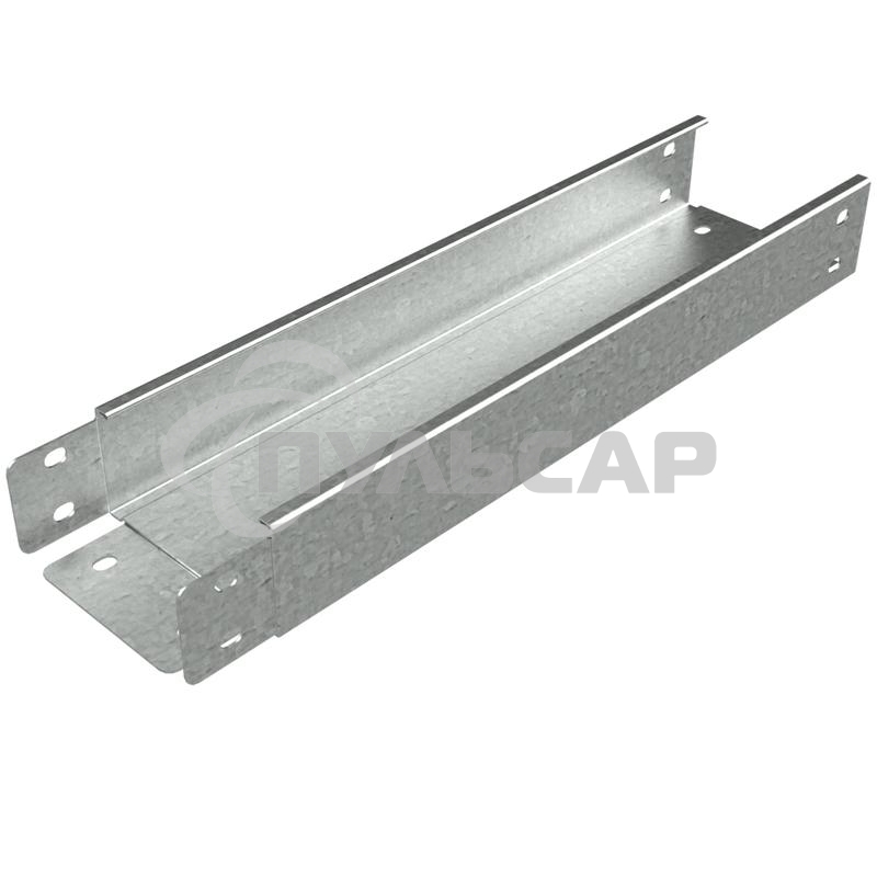 Лоток листовой неперфорированный 100х50 L3000 сталь 0.7мм LN50х100х0.7 