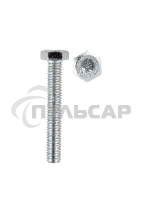 Болт шестигранный KRANZ DIN 933, 6х40, упаковка поставщика ( 24 кг. / 2 500 шт.)