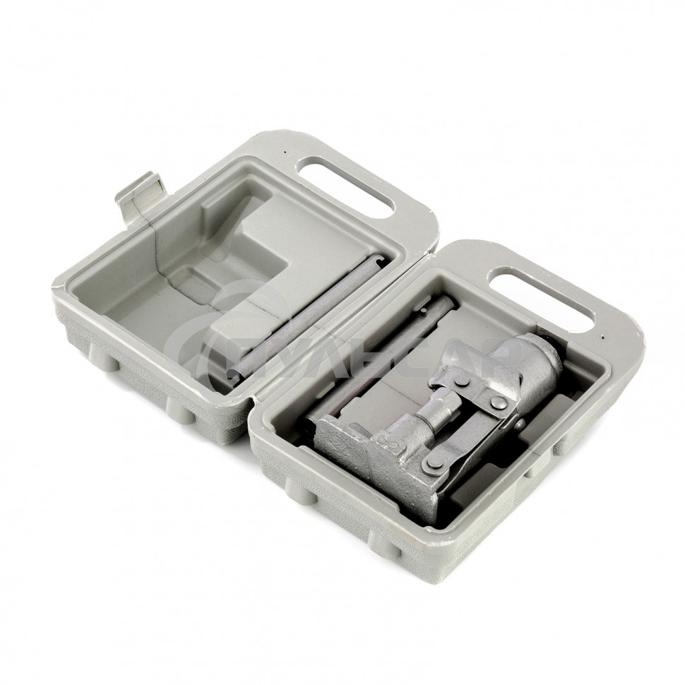 Домкрат гидравлический бутылочный Matrix, 2 т, h подъема 181–345 мм, в пласт. кейсе