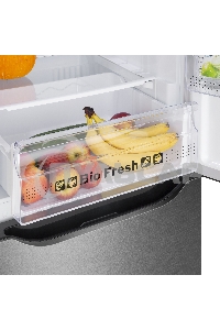 Холодильник Maunfeld MFF187NFIX10 нержавеющая сталь двухкамерный 232/98л морозилка снизу