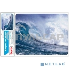 Коврик для мыши Buro BU-M10033 рисунок/волна