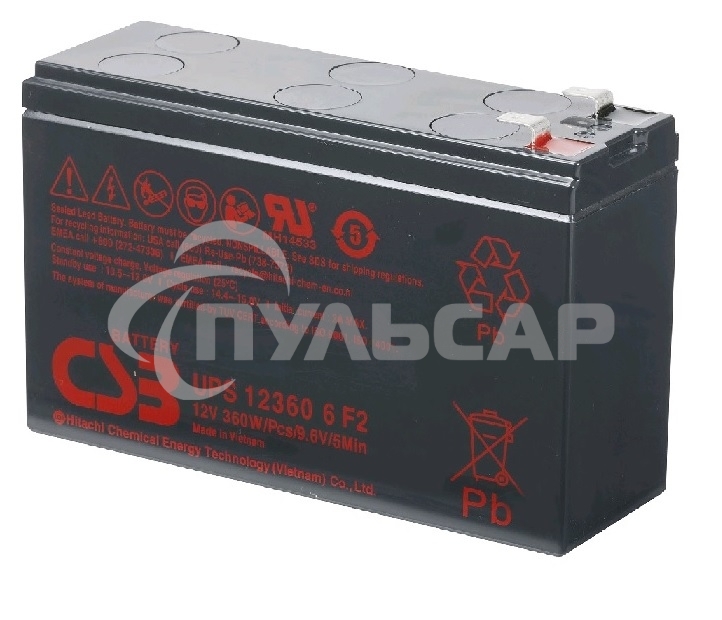 Батарея CSB UPS 123606 (12V 6Ah)