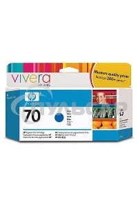 Картридж струйный HP №70 C9458A голубой для HP DJ Z2100/Z3100 (130мл)