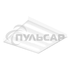 Светильник светодиодный Gauss MIR 595х595х50 35Вт 3500лм 4000К IP40 офисный встраив. накладной с рассеив. призма (аналог ЛВО)