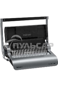 Брошюровщик Fellowes QUASAR+ на пластиковую пружину, сшивает до 500 лст., перфорирует 22 лст., шт 