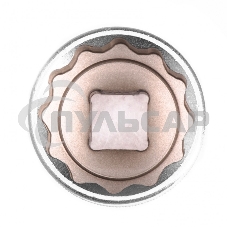 Головка торцевая, 32 мм, 12-гранная, CrV, 1/2